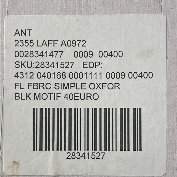 Anniel Ballet Derby Black and Gold Chevron Glitter Ballet Lace Up Flats - Picture 11 of 11